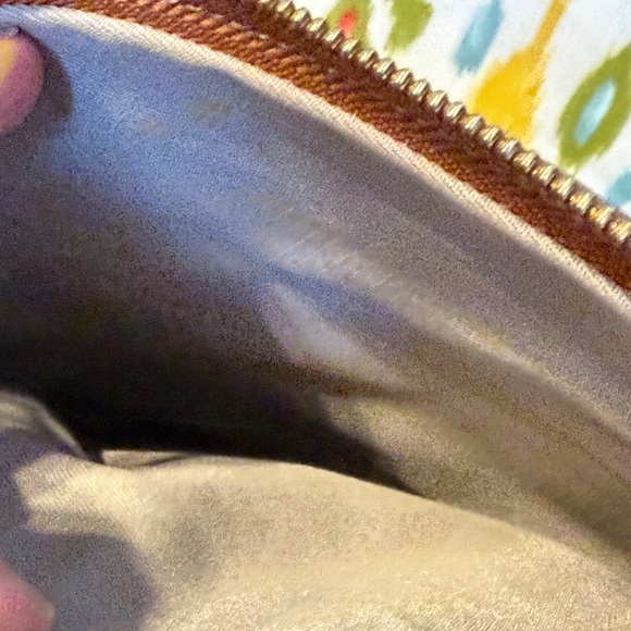 Chic Gray Satchel with Tan Accents Valentina Italian Leather - Picture 10 of 15